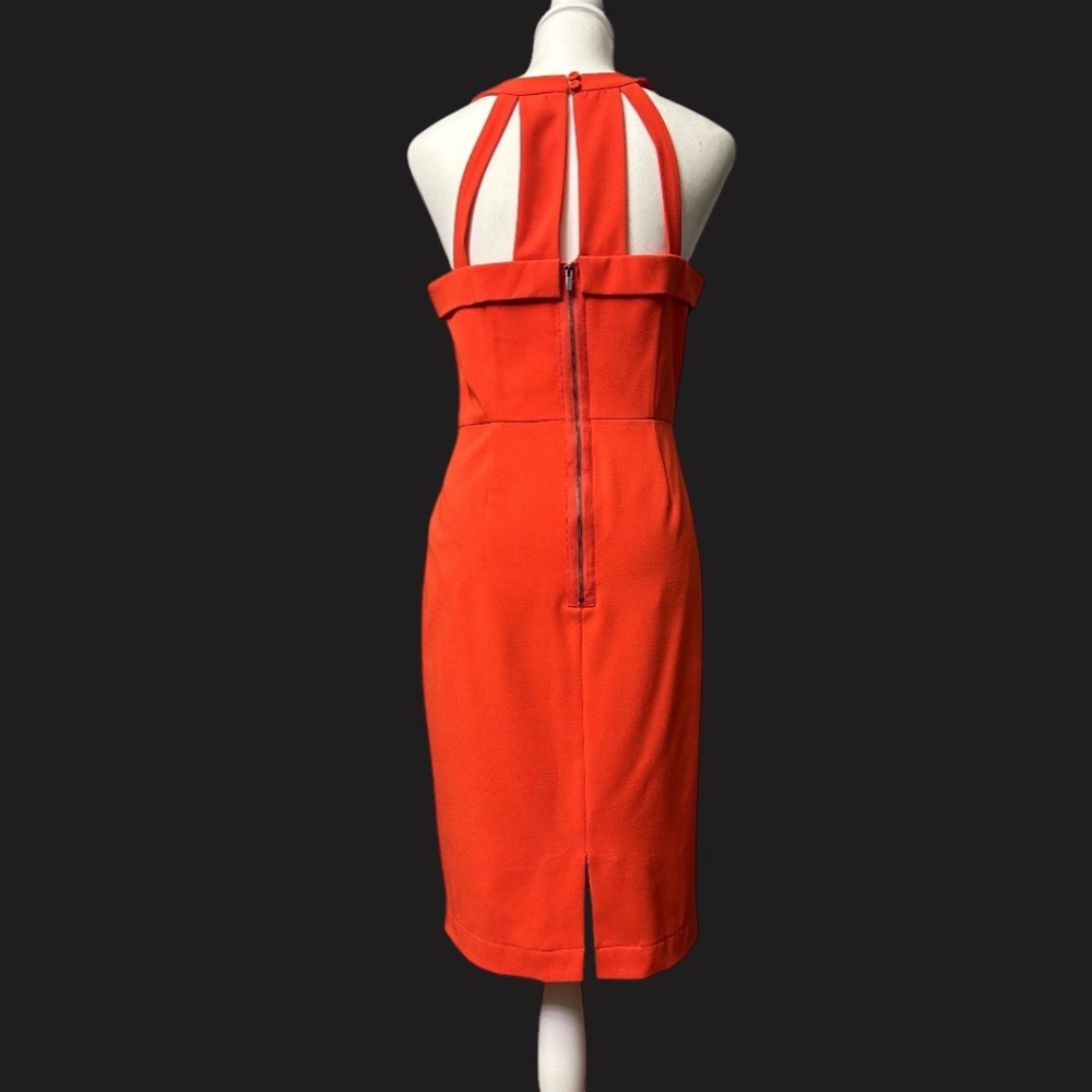 BCBG Maxazria Nearly New Cutout Dress, Knee-Length